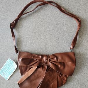 Mini leather shoulder bag